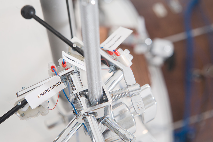 #UNRAVEL Precussion clamp detail