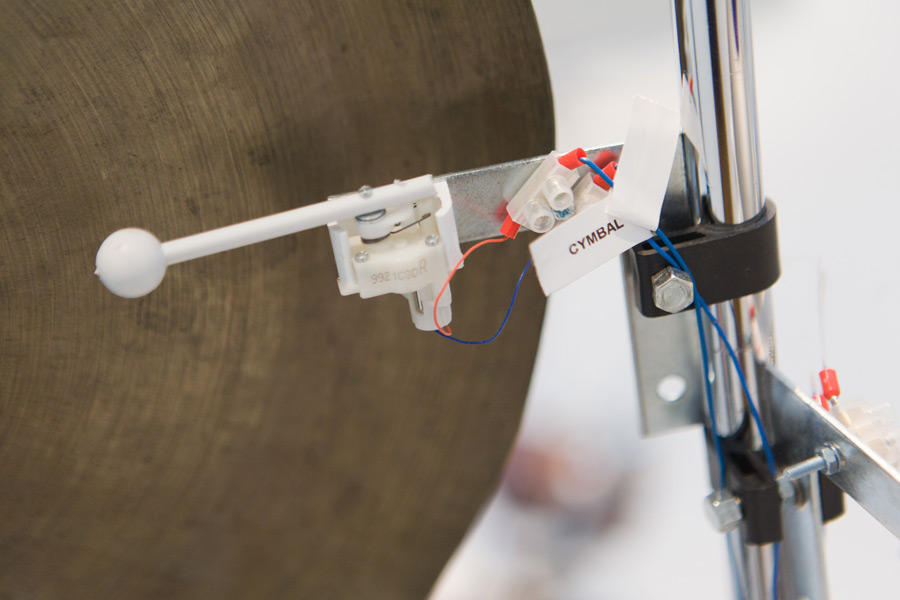#UNRAVEL Cymbal beater detail